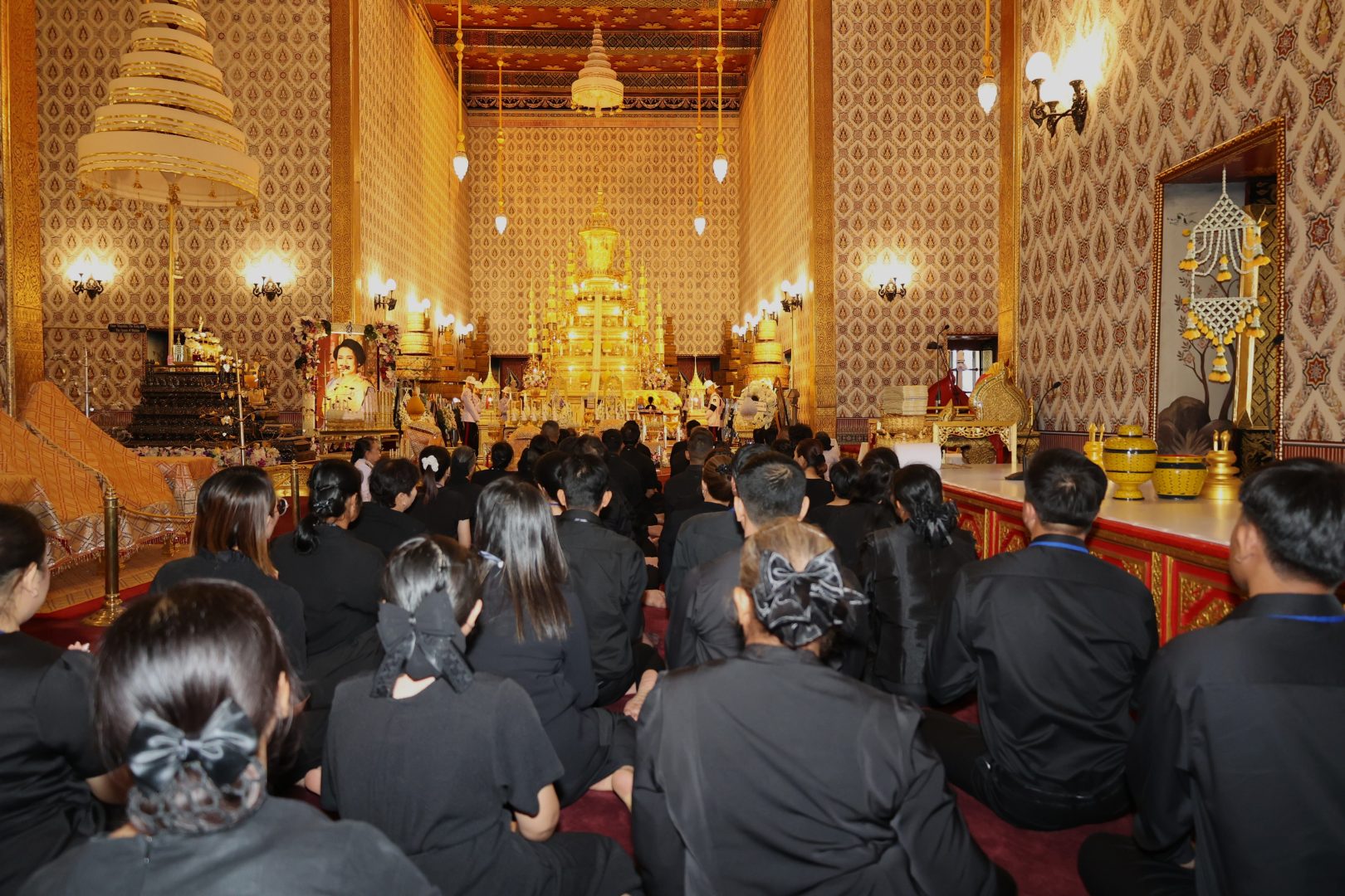 ภาพบรรยากาศงานพระบรมศพ