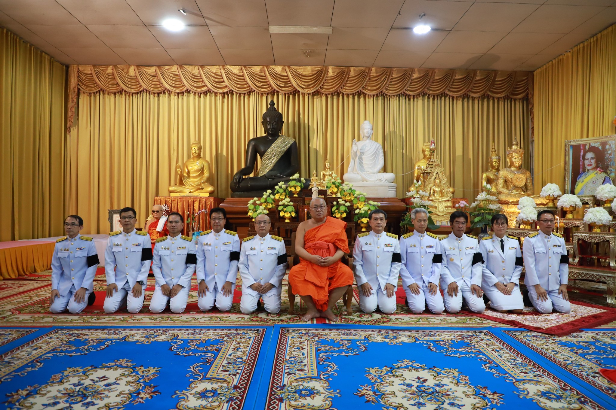 กฟผ.แม่เมาะ เป็นเจ้าภาพพิธีบำเพ็ญกุศลสวดพระอภิธรรมอุทิศถวายพระราชกุศล แด่สมเด็จพระนางเจ้าสิริกิติ์ พระบรมราชินีนาถ พระบรมราชชนนีพันปีหลวง