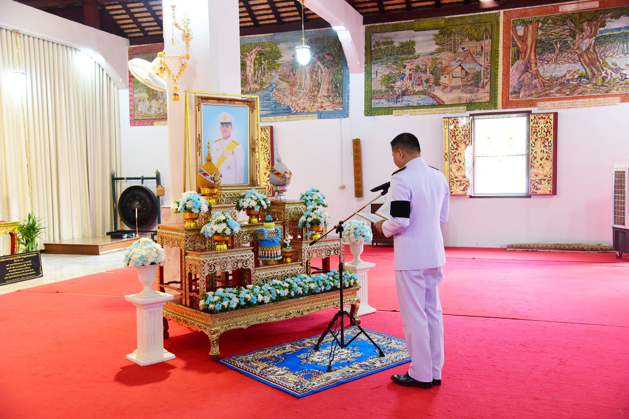 จังหวัดลำปาง ประกอบพิธีเจริญพระพุทธมนต์ทำบุญตักบาตร เฉลิมพระเกียรติสมเด็จพระเจ้าลูกยาเธอ เจ้าฟ้าทีปังกรรัศมีโชติ มหาวชิโรตตมางกูร สิริวิบูลยราชกุมาร เนื่องในโอกาสวันคล้ายวันประสูติ 29 เมษายน 2569