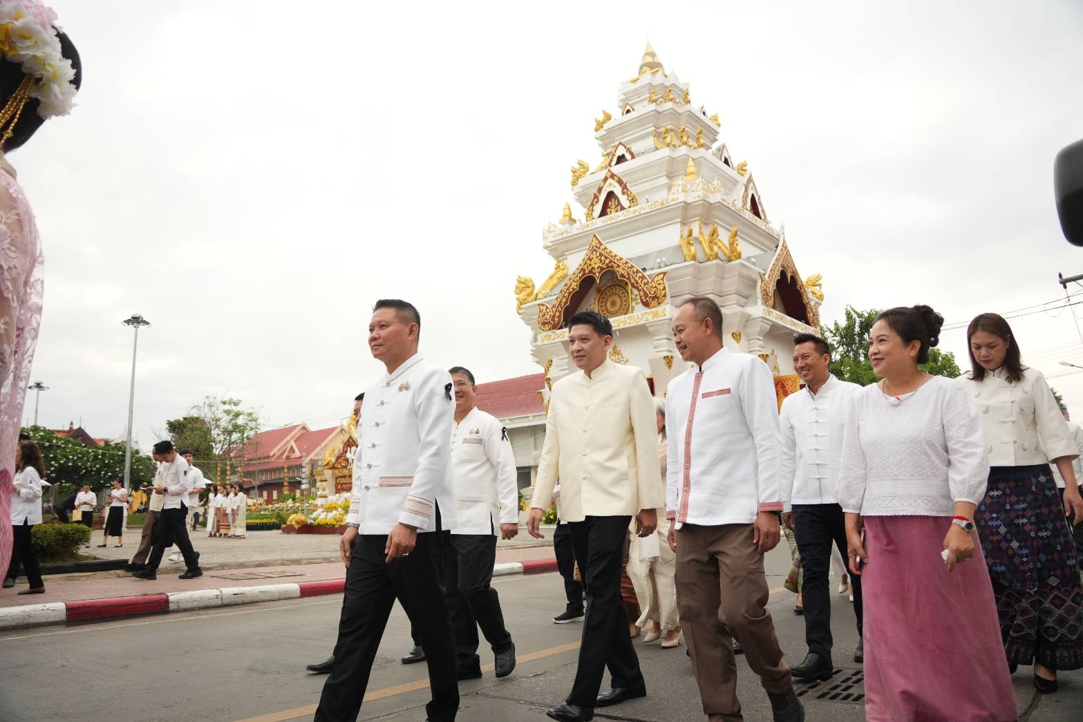 ผู้ว่าราชการจังหวัดลำปาง นำประชาชน ร่วมพิธีบวงสรวงหลักเมืองและสืบชาตาเมืองลำปาง ประจำปี 2569