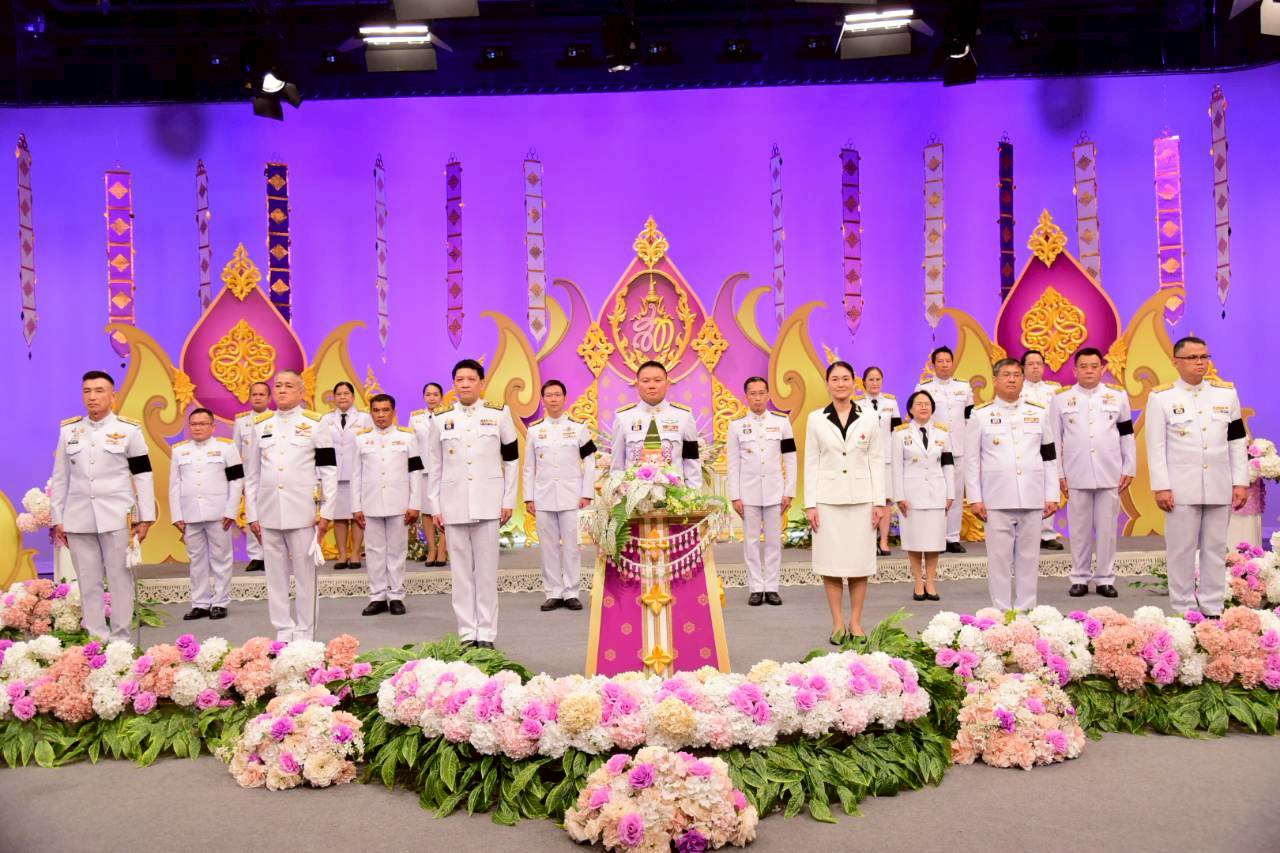 ผู้ว่าราชการจังหวัดลำปาง นำคณะผู้บริหารร่วมบันทึกเทปโทรทัศน์ถวายพระพรสมเด็จพระนางเจ้าฯ พระบรมราชินี เนื่องในโอกาสวันเฉลิมพระชนมพรรษา 3 มิถุนายน 2569