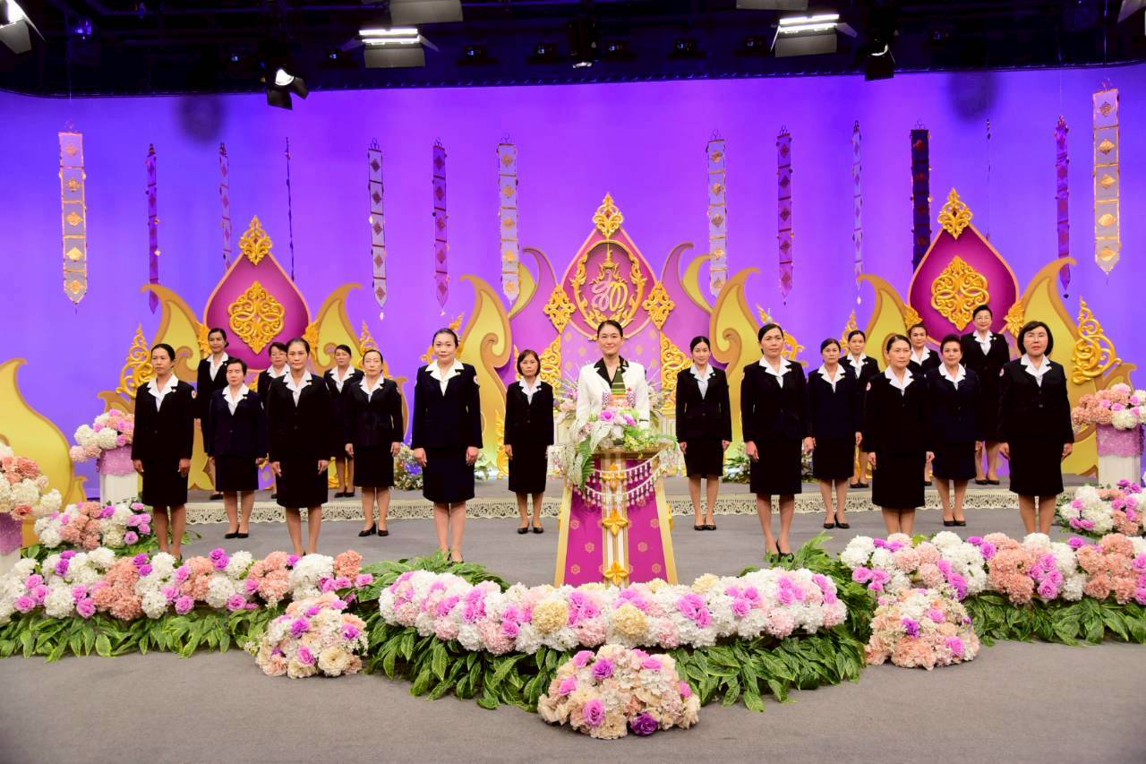 เหล่ากาชาดจังหวัดลำปาง บันทึกเทปโทรทัศน์ถวายพระพรสมเด็จพระนางเจ้าฯ พระบรมราชินี เนื่องในโอกาสวันเฉลิมพระชนมพรรษา 3 มิถุนายน 2569