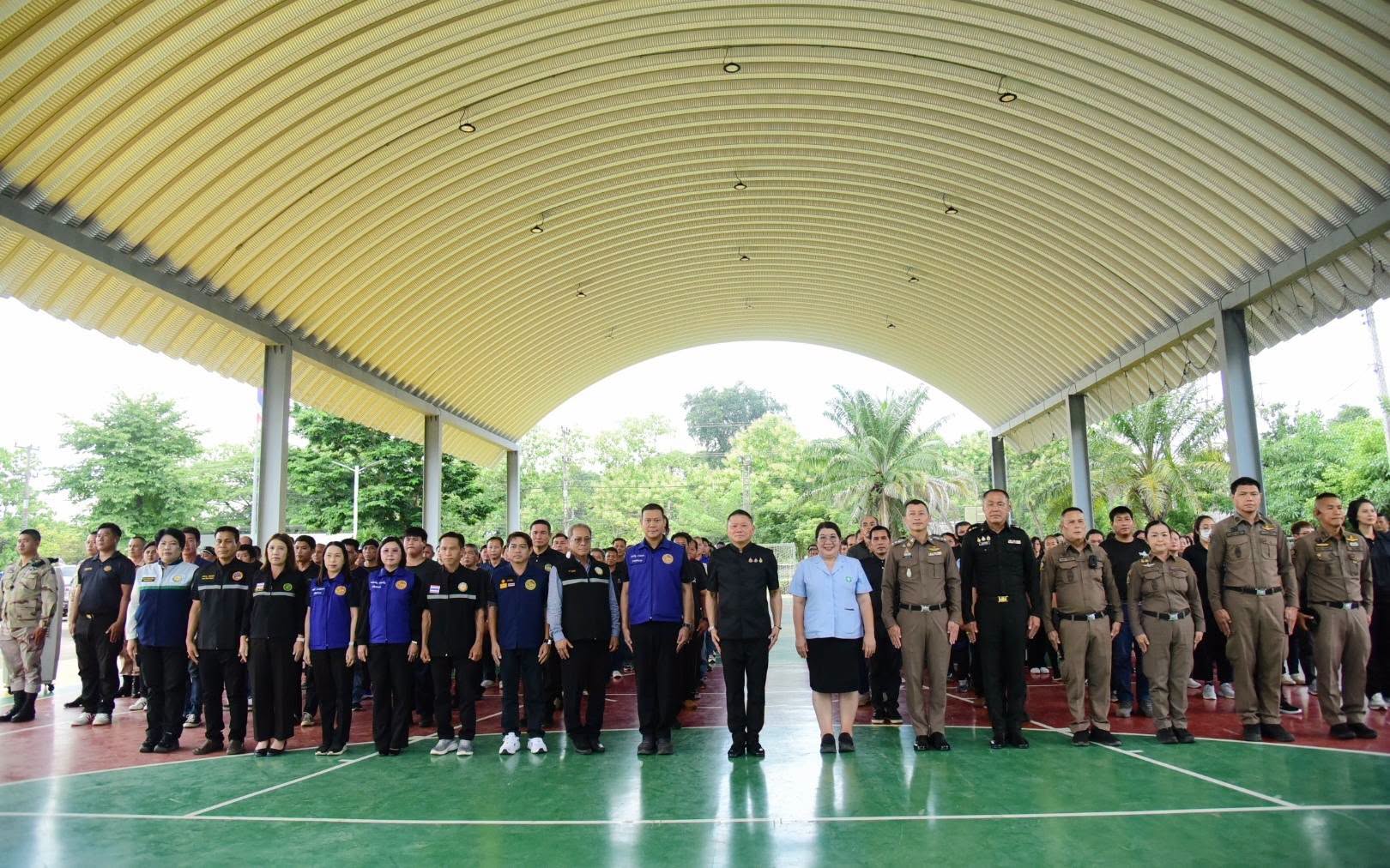 อำเภอเมืองลำปาง เปิดโครงการฝึกอบรมจัดตั้งชุดรักษาความปลอดภัยหมู่บ้าน (ชรบ.) ประจำปีงบประมาณ พ.ศ.2569  รุ่นที่ 1