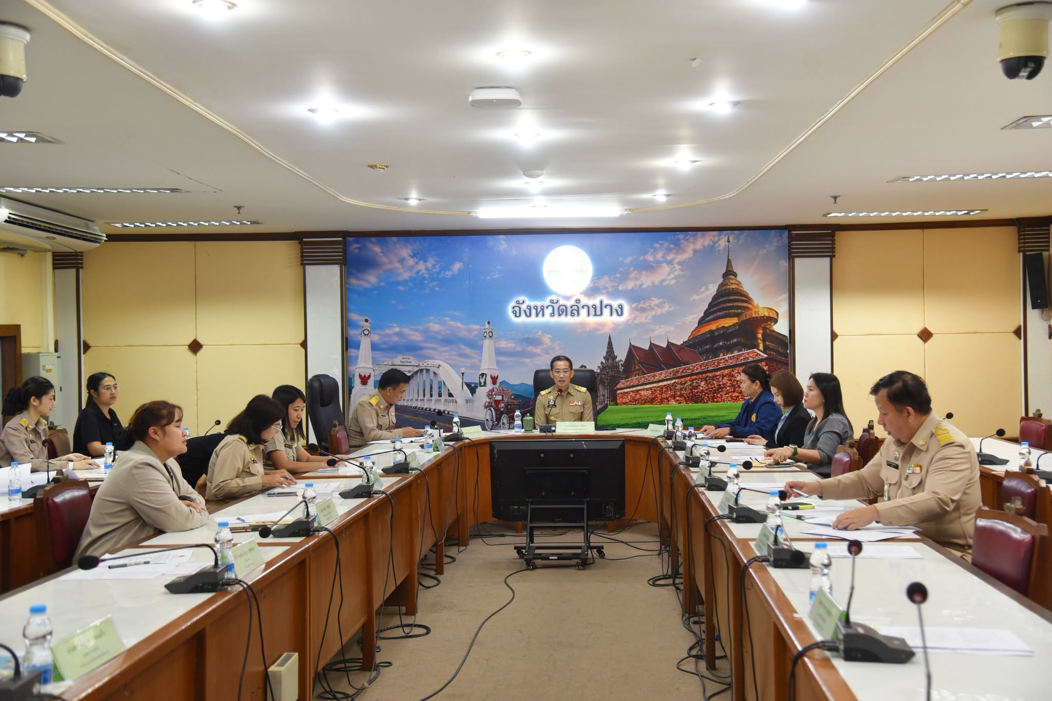 จ.ลำปาง ประชุมคณะกรรมการสวัสดิการข้าราชการศาลากลางจังหวัดลำปาง 